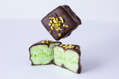 Pistacie & Mørk Chokoladeovertræk