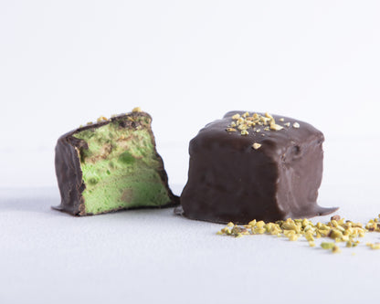 Pistacie & Mørk Chokoladeovertræk